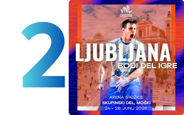 SLO : ITA | Odbojkarska Liga narodov