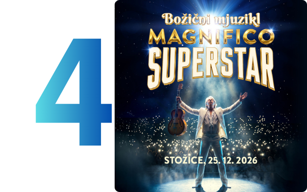 Božični mjuzikl Magnifico Superstar