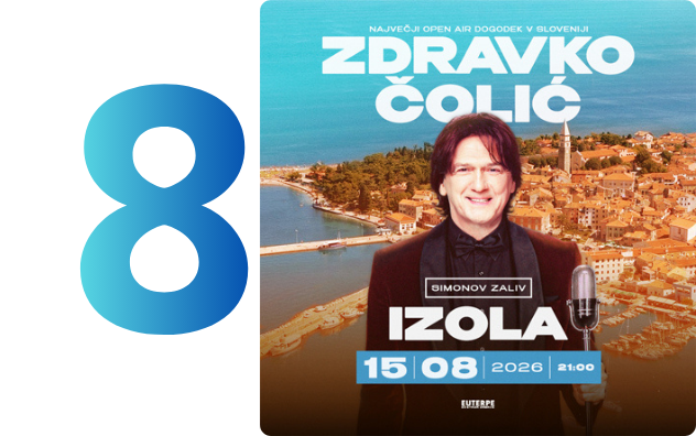 Zdravko Čolić, Izola