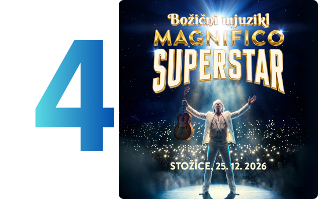 Božični mjuzikl Magnifico Superstar