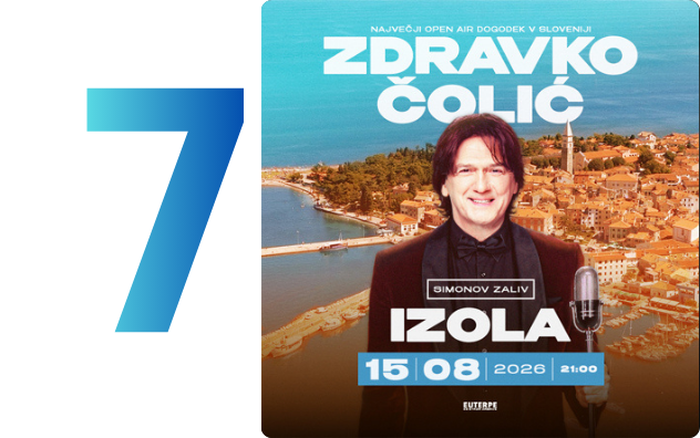 Zdravko Čolić, Izola