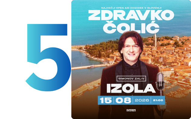 Zdravko Čolić, Izola