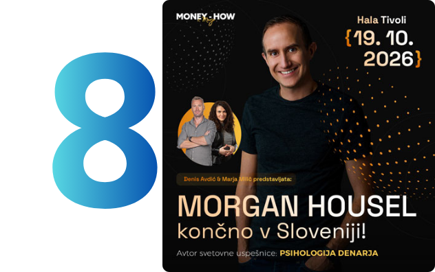 Morgan Housel končno v Sloveniji!