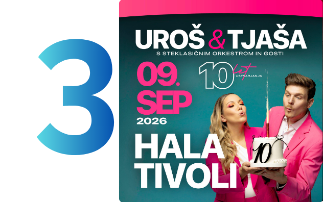 Uro&scaron; in Tja&scaron;a - 10 let | Veliki koncert z gosti