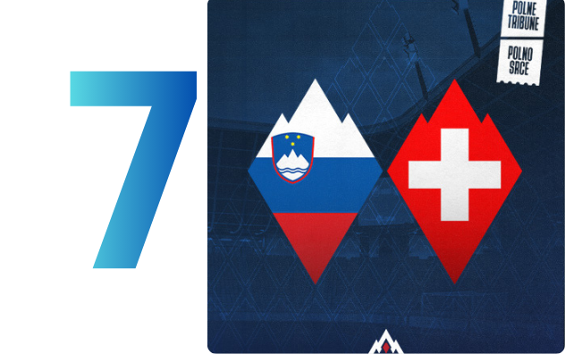Slovenija - &Scaron;vica, nogomet