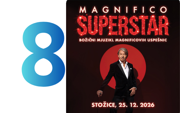 Božični mjuzikl Magnifico Superstar