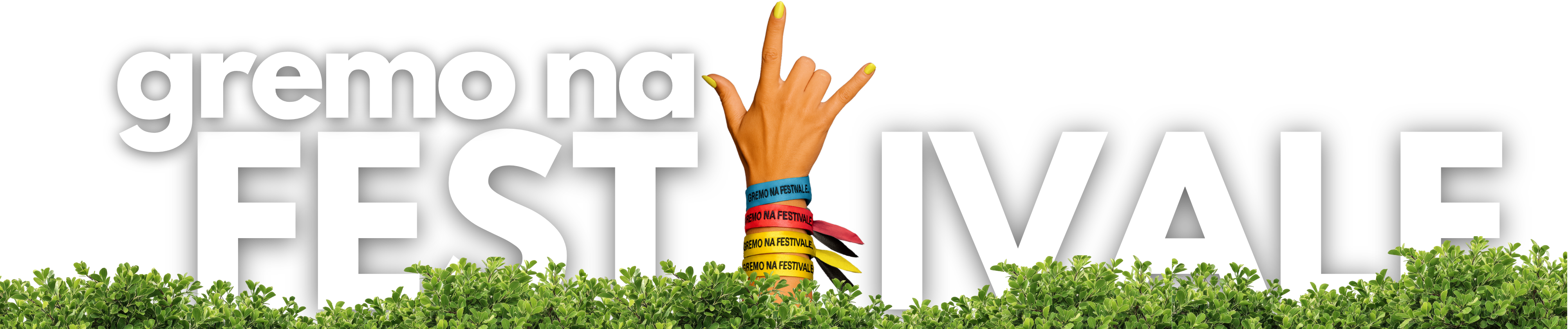 Gremo na festivale background